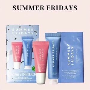 Summer Fridays Beauty Insider Jet Lag Moisturizer & Lip Butter Balm Bundle